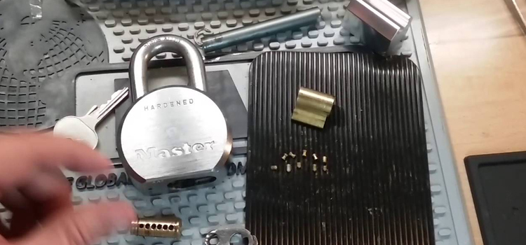 Rekey Master Lock in August